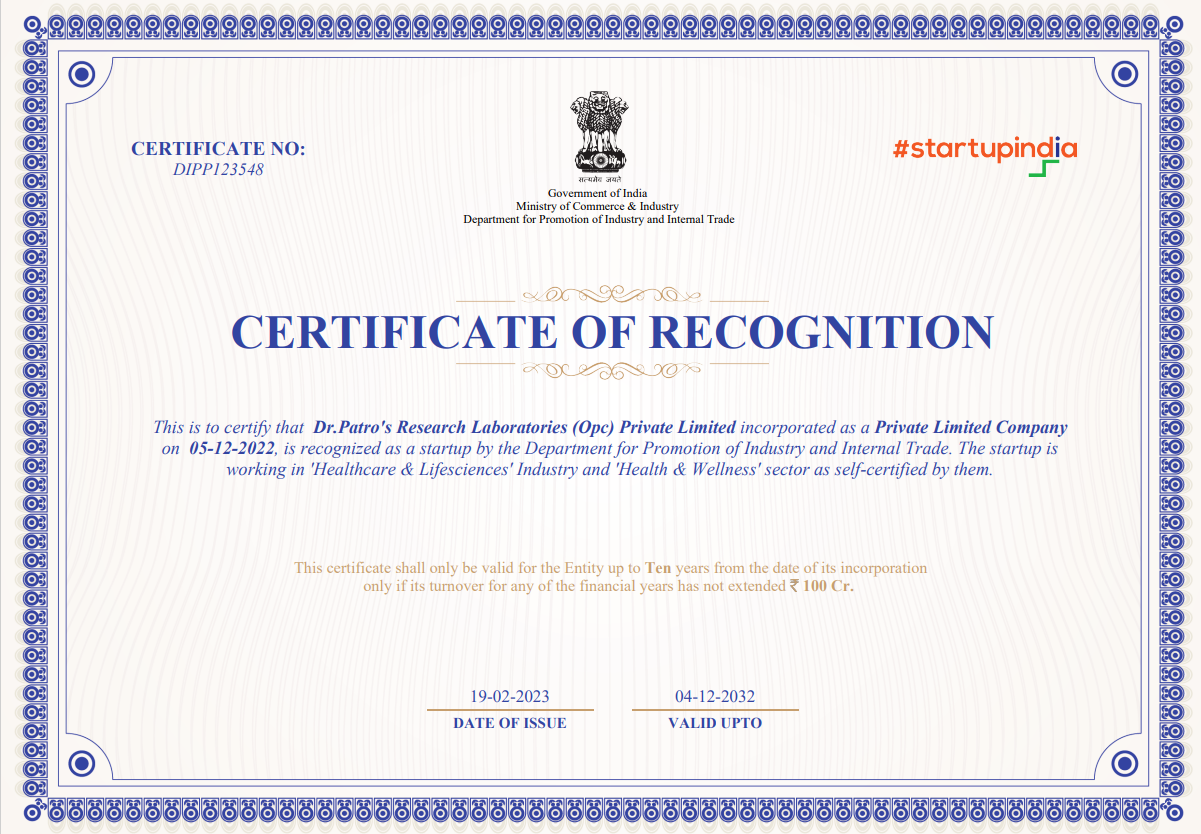 drpatro-certificate